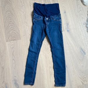 Topshop maternity jeggings, over bump, fits size 26 Uk 8